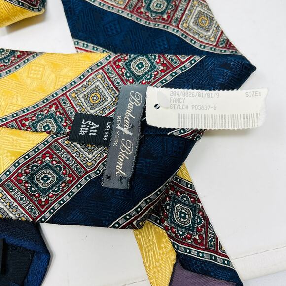 NEW! Bundle Silk Ties J Crew Barbara Blank yApre Handmade - Picture 7 of 8